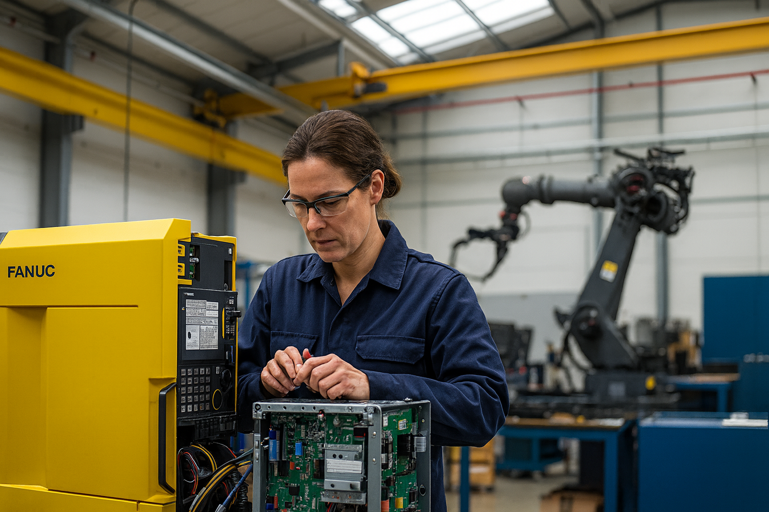 Técnico especialista en reparación de variadores de frecuencia y drives industriales